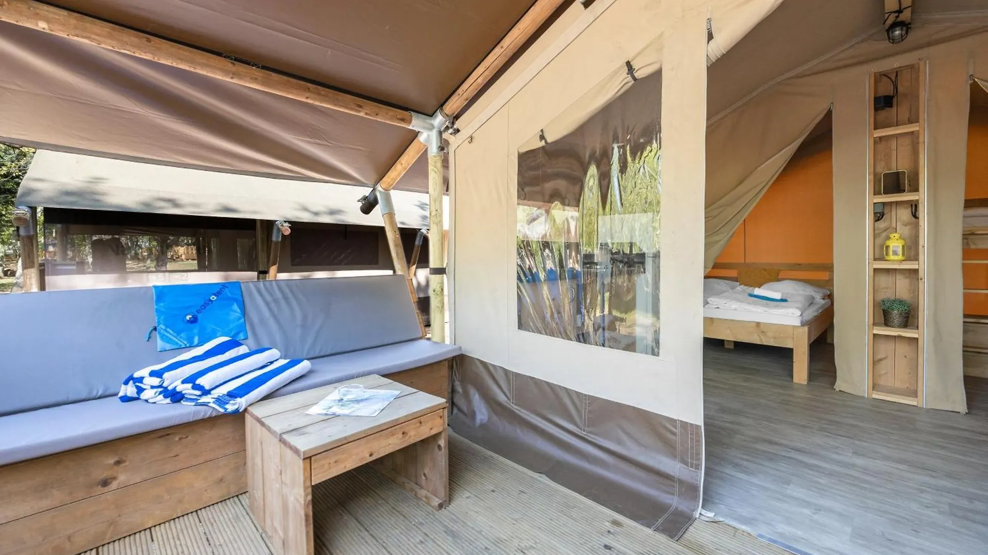 캠프장 Easyatent Safari Tents Bijela Uvala 포레치 크로아티아